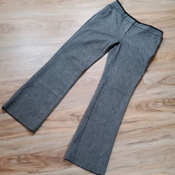 🔺️Express Black & White Columnist Pants Size 0/24 - Picture 3 of 10